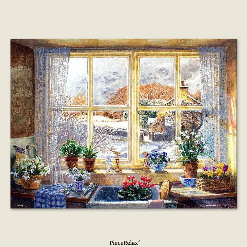 Puzzle PieceRelax - Stephen Darbishire - Unexpected Snowfall. 1008 piezas
