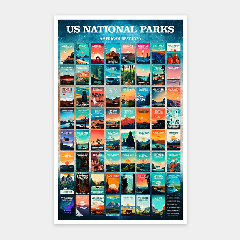 Puzzle PieceRelax - Studio Inception - US National Parks. 4000 piezas