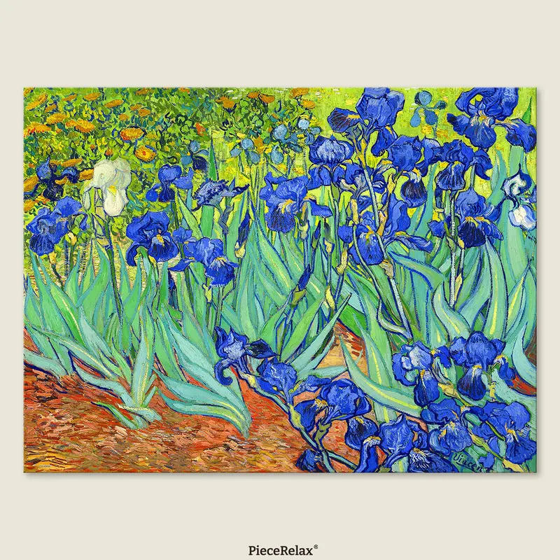 Puzzle PieceRelax - Vincent Van Gogh - Irises. 1008 piezas