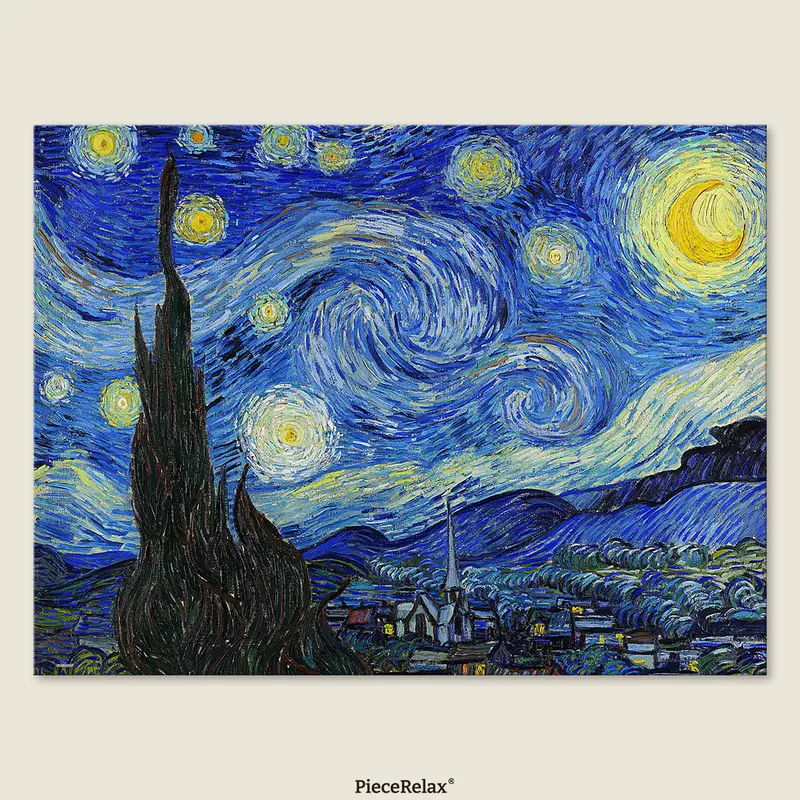 Puzzle PieceRelax - Vincent Van Gogh - The Starry Night. 1008 piezas