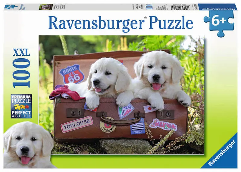 Puzzle Ravensburger 100 piezas - Merecido Descanso