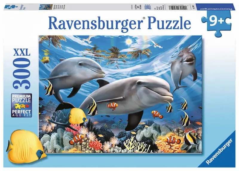 Puzzle Ravensburger 300 piezas - Delfines
