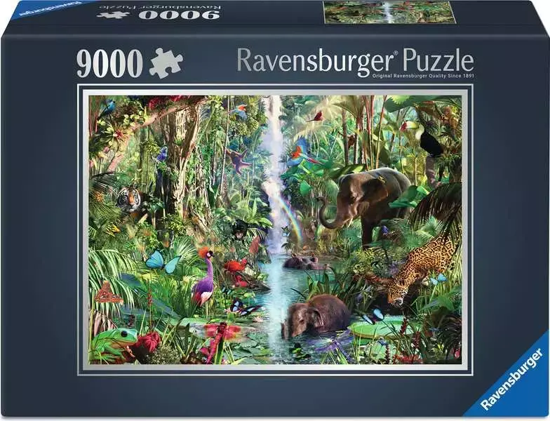Puzzle Ravensburger - Animales de la Selva. 9000 piezas
