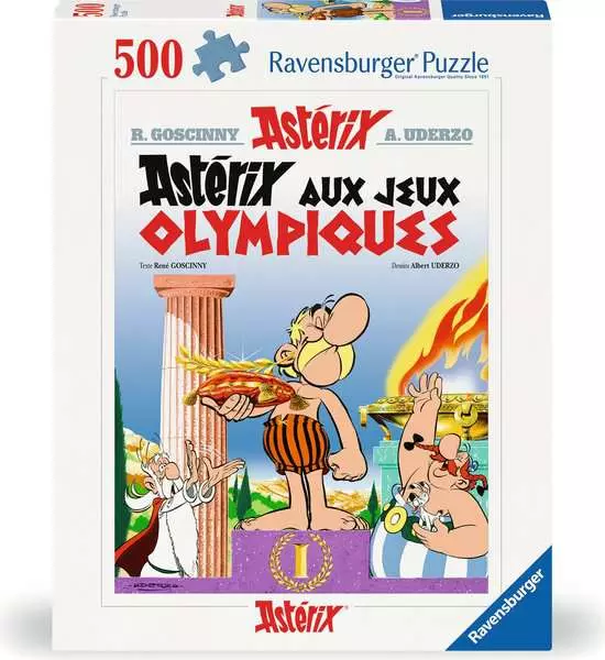 Puzzle Ravensburger - Asterix en los Juegos Olímpicos. 500 piezas