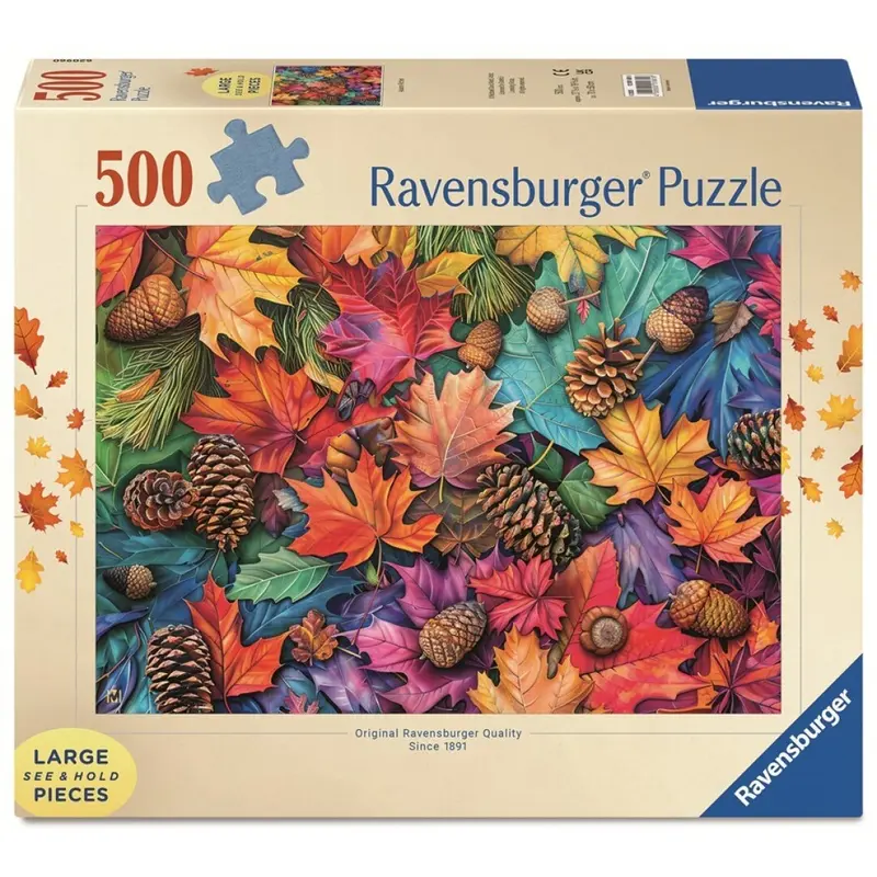 Puzzle Ravensburger - Autumn Riches. 500 piezas XXL