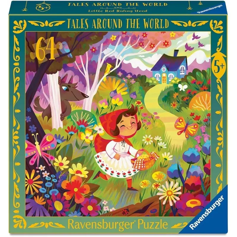Puzzle Ravensburger - Caperucita Roja. 64 piezas