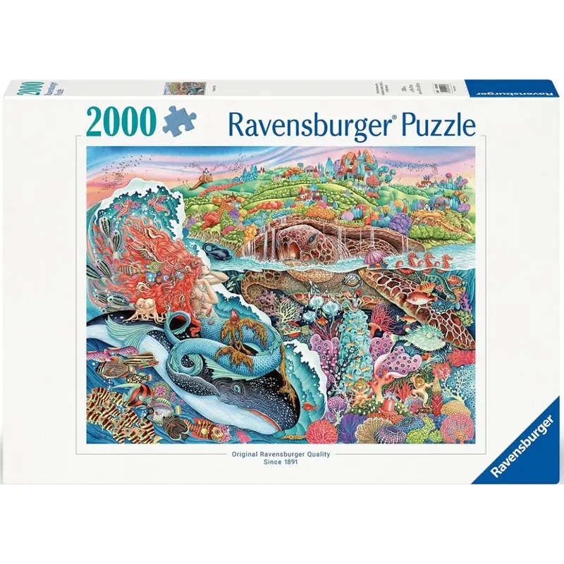 Puzzle Ravensburger - Cuento del océano. 2000 piezas