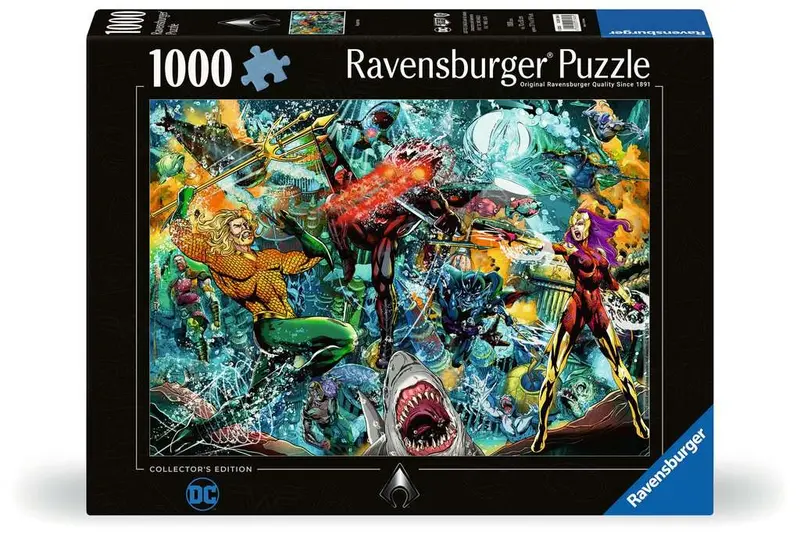 Puzzle Ravensburger - DC Collection Aquaman. 1000 piezas