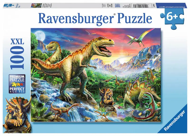 Puzzle Ravensburger - Dinosaurios Prehistóricos 100 piezas