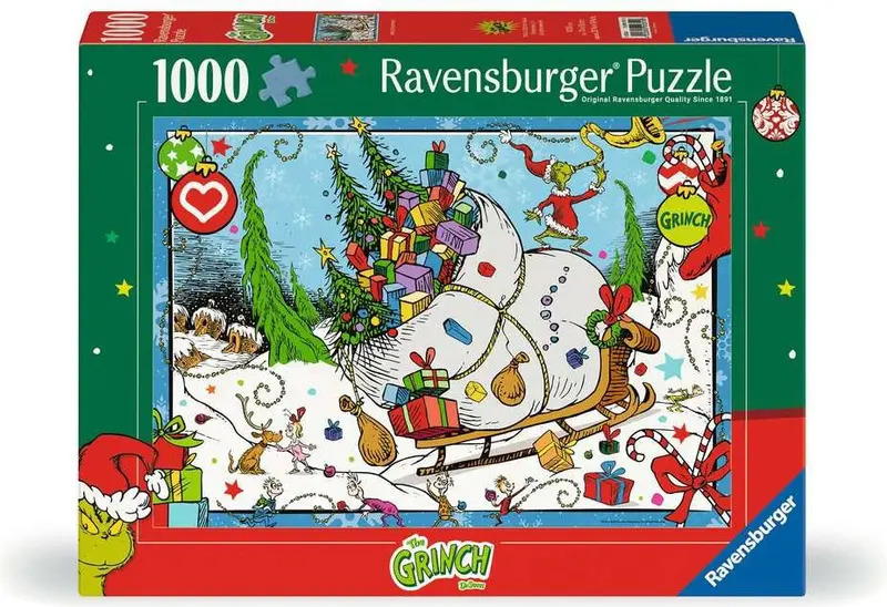Puzzle Ravensburger - El Grinch. 1000 piezas
