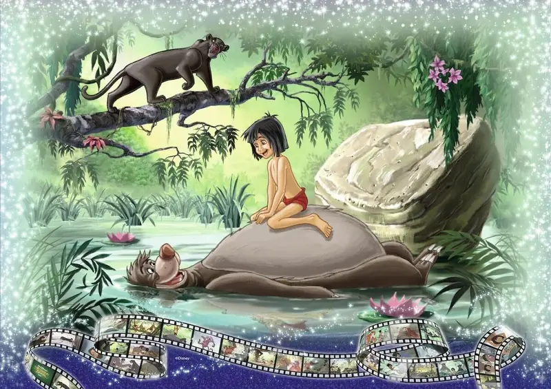 Puzzle Ravensburger - El Libro de la Selva. 1000 piezas