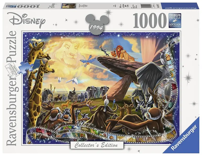 Puzzle Ravensburger - El Rey León. 1000 piezas