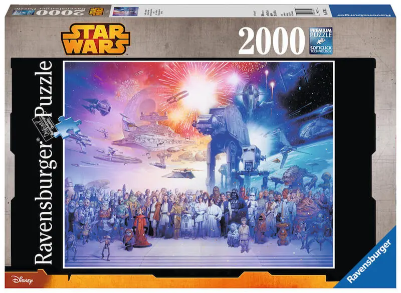 Puzzle Ravensburger - El Universo Extendido de Star Wars. 2000 piezas