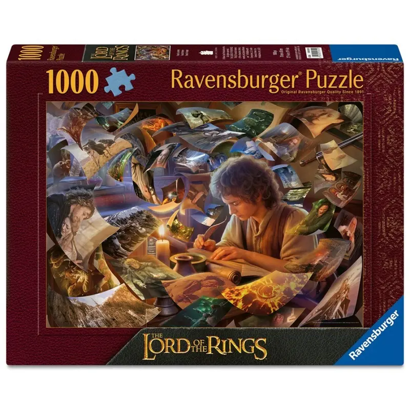 Puzzle Ravensburger - El Viaje de Frodo. 1000 piezas