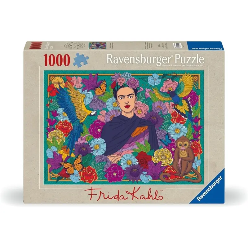 Puzzle Ravensburger - Frida Kahlo. 1000 piezas