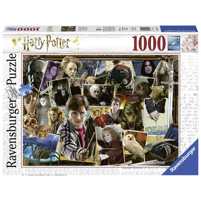 Puzzle Ravensburger - Harry PotterHarry Potter VS Voldemort. 1000 piezas