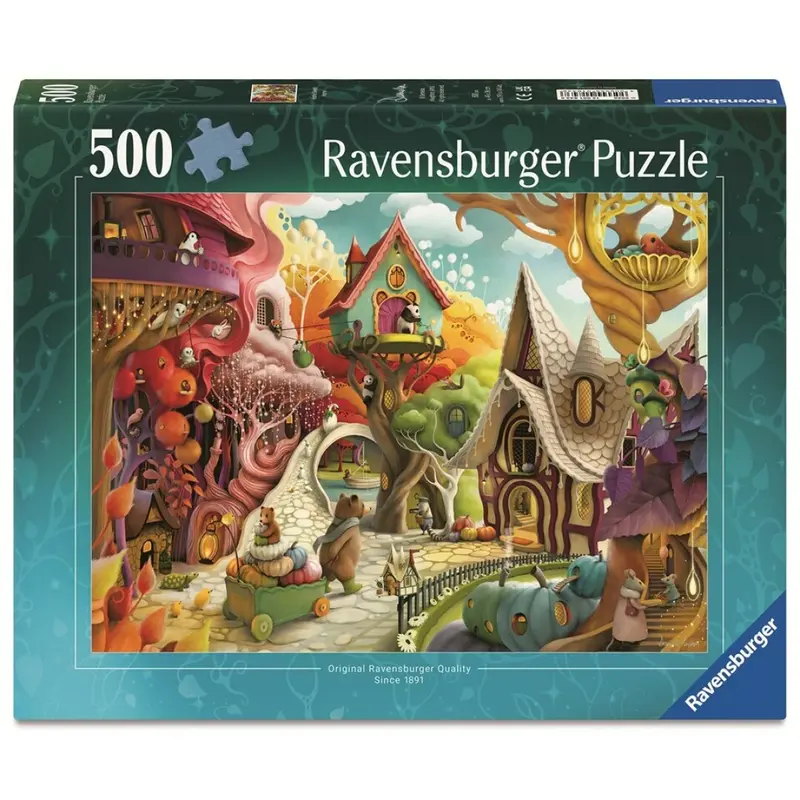 Puzzle Ravensburger - Hogar, Dulce Hogar. 500 piezas