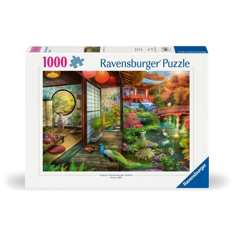 Puzzle Ravensburger - Jardín Japonés. 1000 piezas
