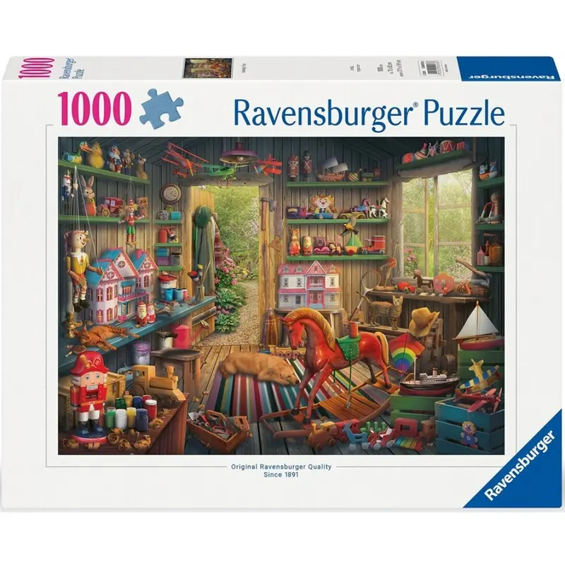 Puzzle Ravensburger - Juegos de la infancia. 1000 piezas