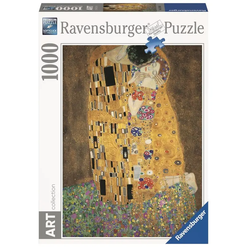 Puzzle Ravensburger - Klimt - El Beso. 1000 Piezas