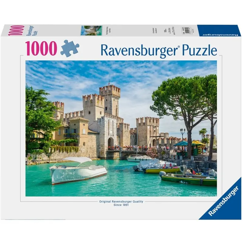 Puzzle Ravensburger - Lago di Garda. 1000 piezas