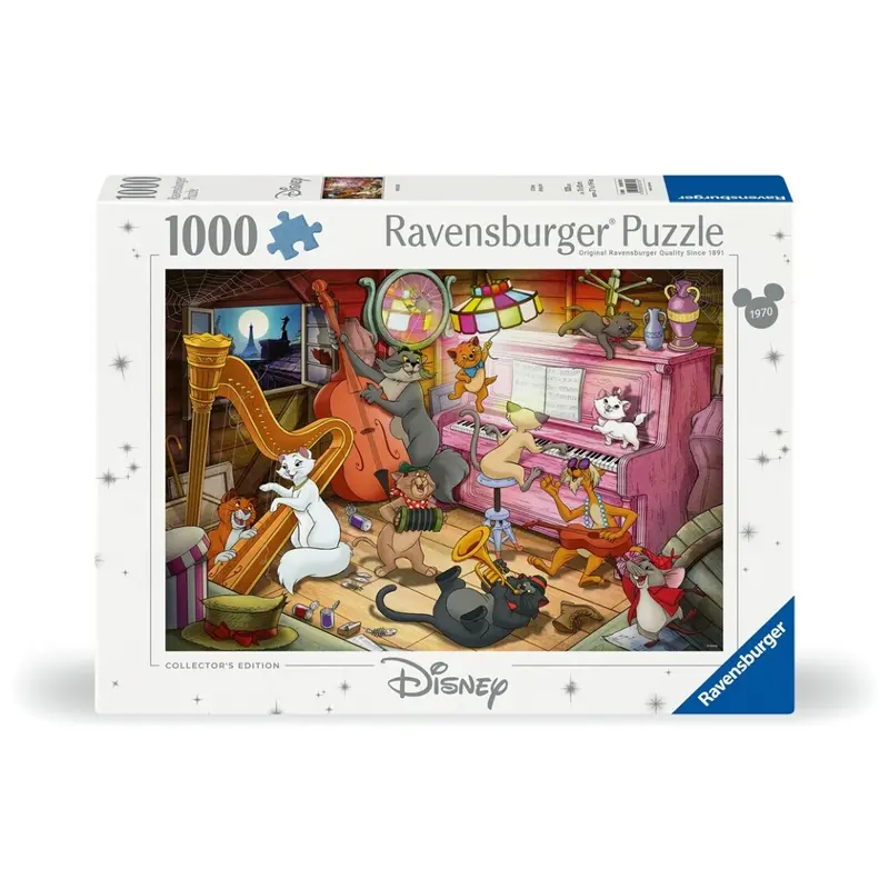 Puzzle Ravensburger - Los Aristogatos. 1000 piezas