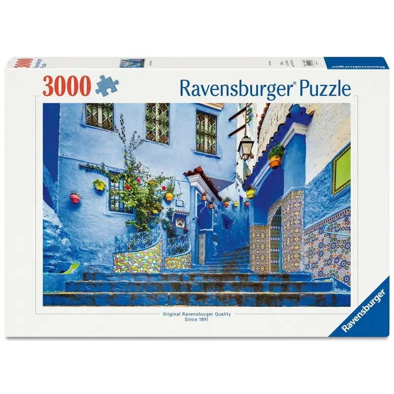 Puzzle Ravensburger - Los colores de Marrakech. 3000 piezas