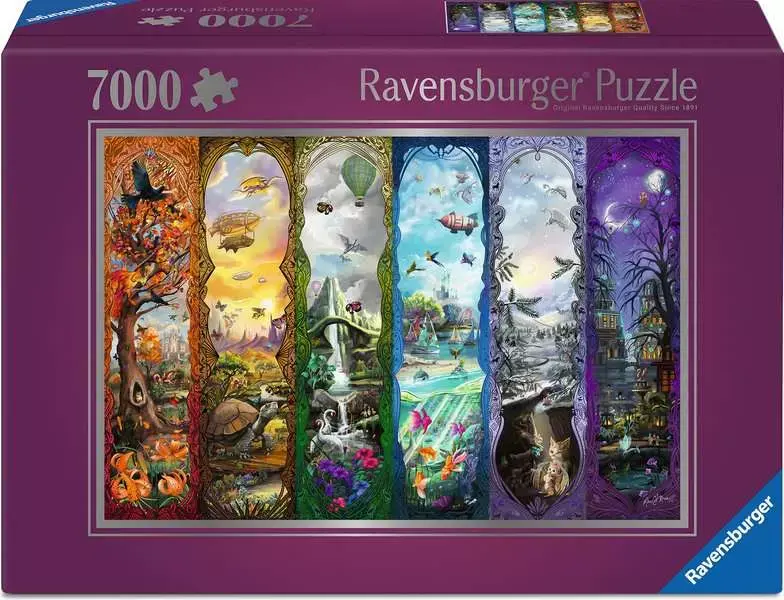 Puzzle Ravensburger - Los Seis Portales. 7000 piezas