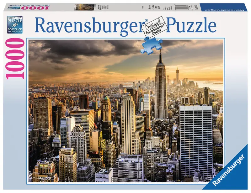 Puzzle Ravensburger - Majestuosa Nueva York. 1000 piezas