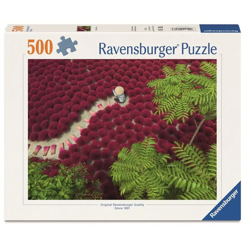 Puzzle Ravensburger - Mar de Rojo. 500 piezas