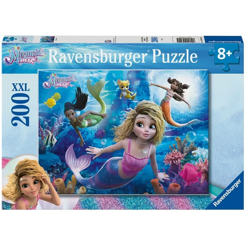 Puzzle Ravensburger - Mermaid Magic. 200 piezas