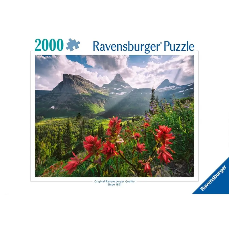 Puzzle Ravensburger - Montañas de ensueño. 2000 piezas