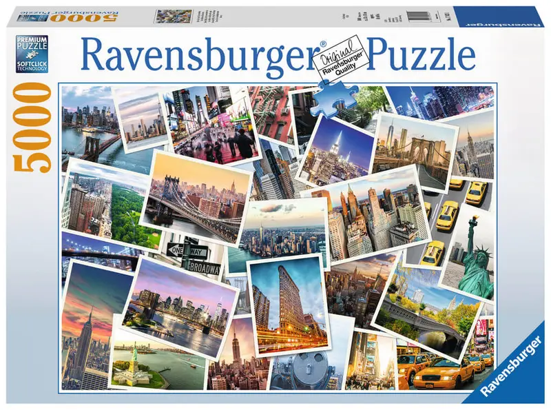 Puzzle Ravensburger - Nueva York, La Ciudad nunca duerme. 5000 piezas