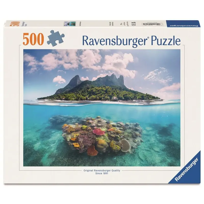 Puzzle Ravensburger - Paisaje Insular. 500 piezas