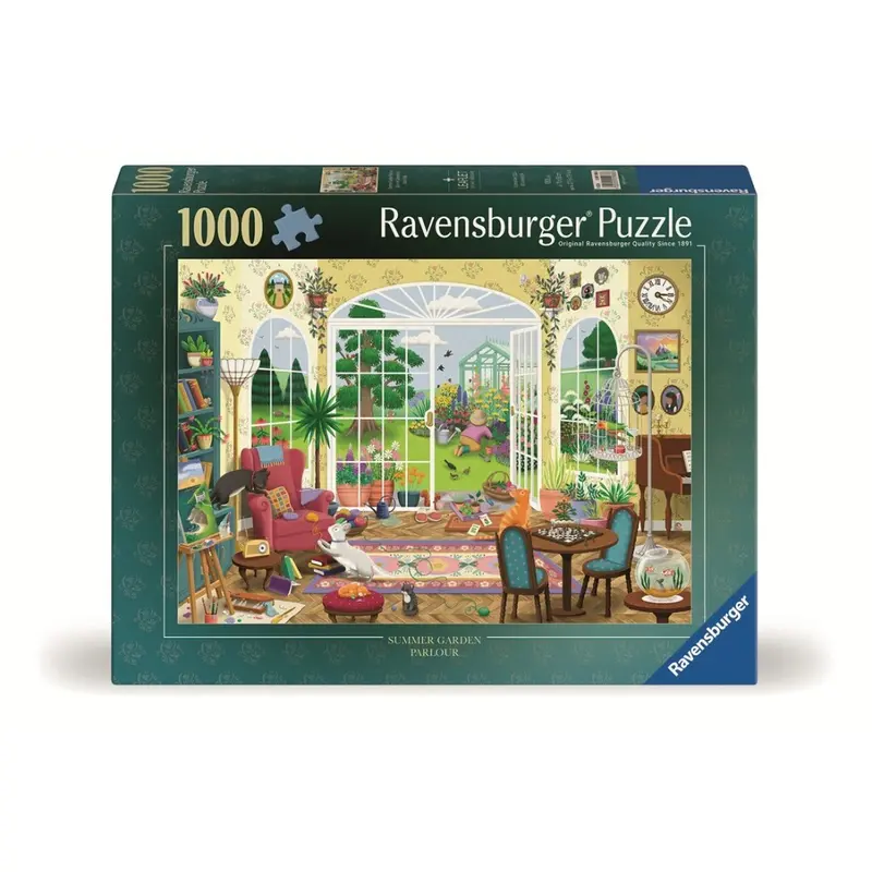 Puzzle Ravensburger - Salón del Jardín de Verano. 1000 piezas