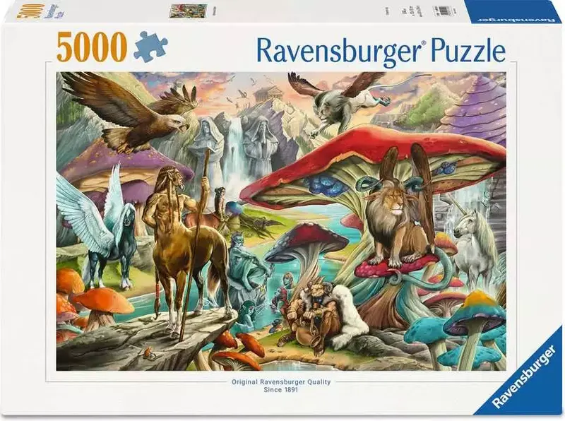 Puzzle Ravensburger - Setas y Mitos. 5000 piezas