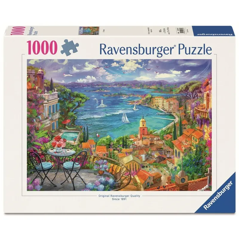 Puzzle Ravensburger - St.Tropez. 1000 piezas