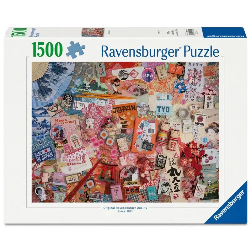 Puzzle Ravensburger - Viaje a Tokio. 1500 piezas