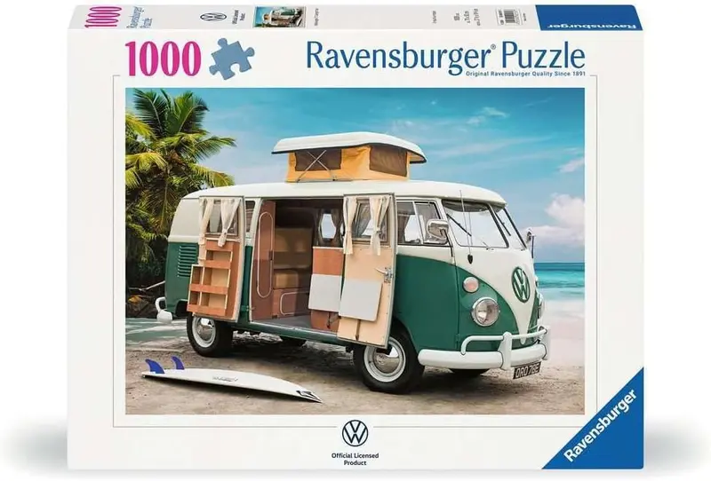 Puzzle Ravensburger - Volkawagen T1 CamperVan. 1000 piezas