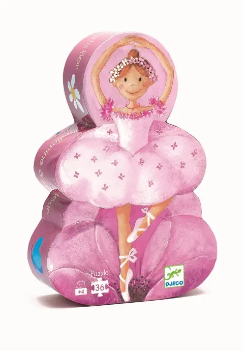 Puzzle Silueta - Bailarina - 36 pzs.