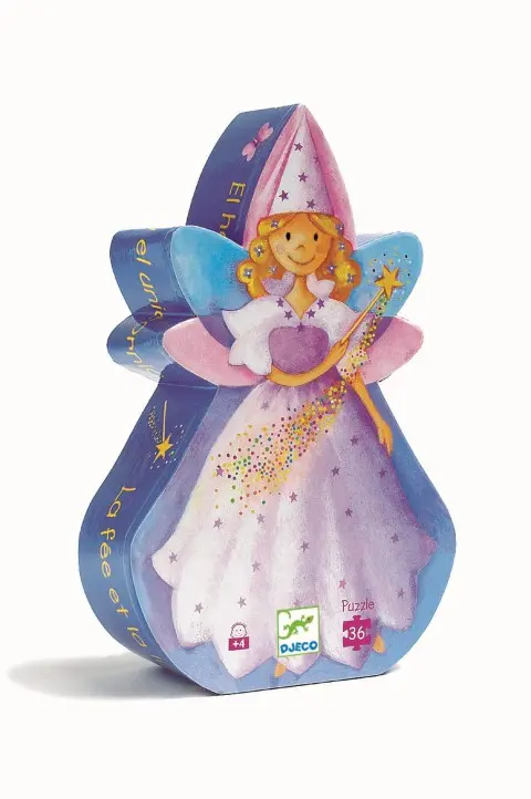 Puzzle Silueta - Hada - 36 pzs.