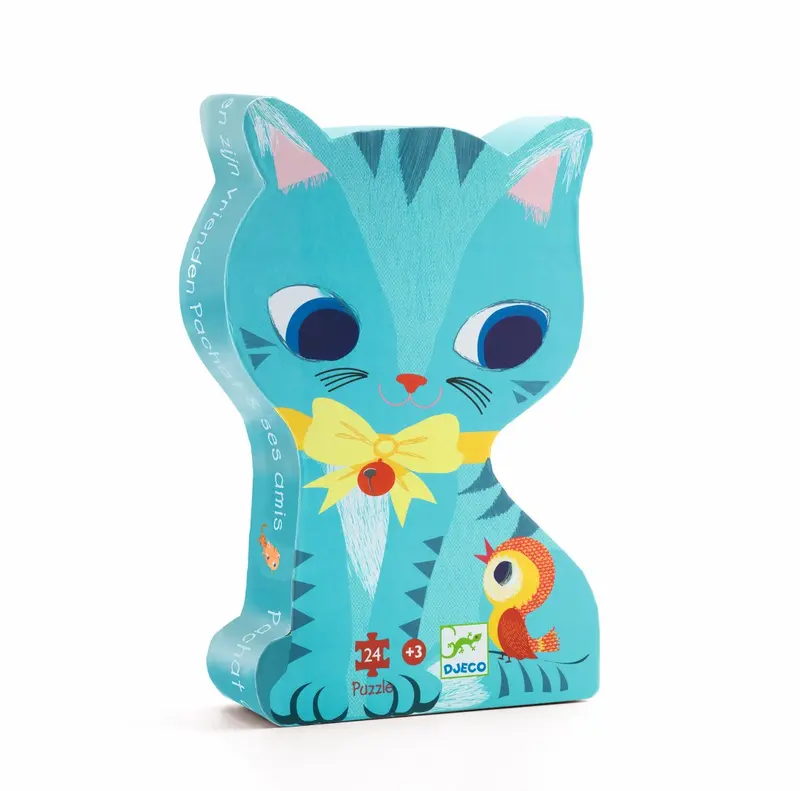 Puzzle Silueta - Pachat y sus amigos - 24 pzs.