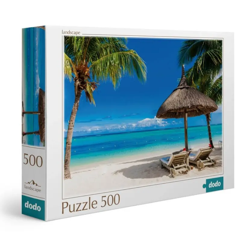 Puzzle Vacaciones tropicales (500 piezas)