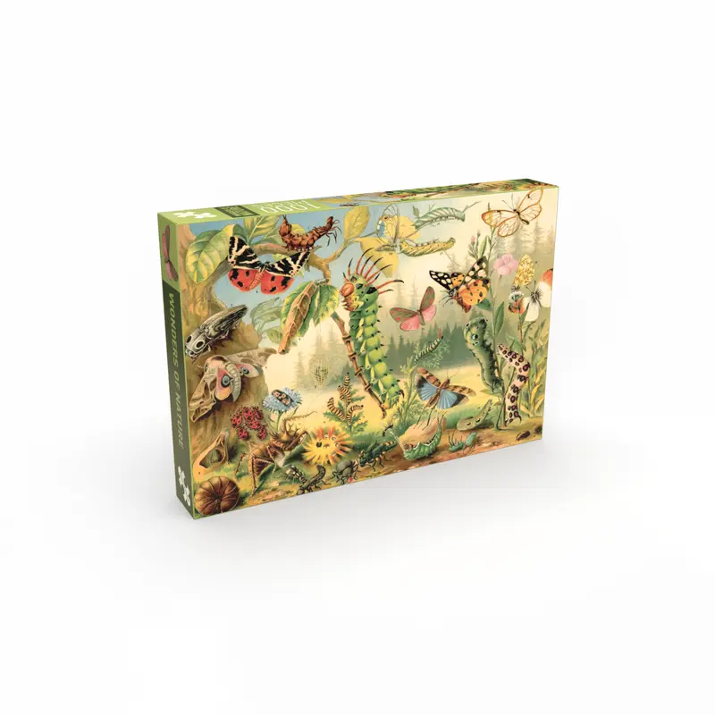 Puzzle vintage WONDERS OF NATURE de 1000 piezas