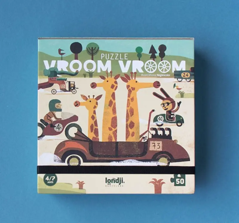 Puzzle Vroom Vroom - Londji