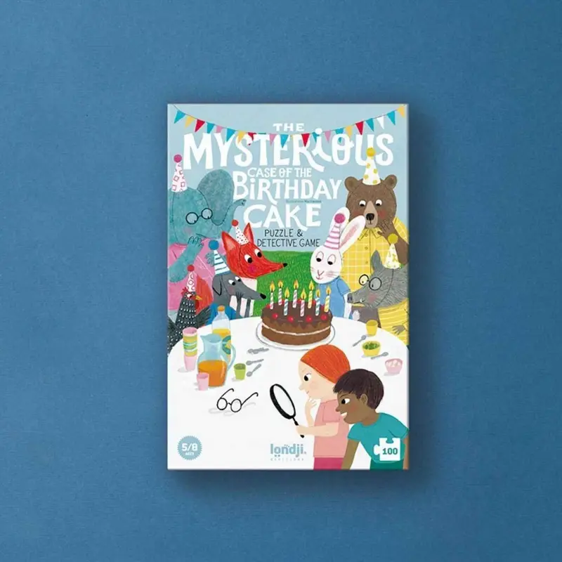 PUZZLE Y JUEGO THE MYSTERIOUS CASE OF THE BIRTHDAY - Londji