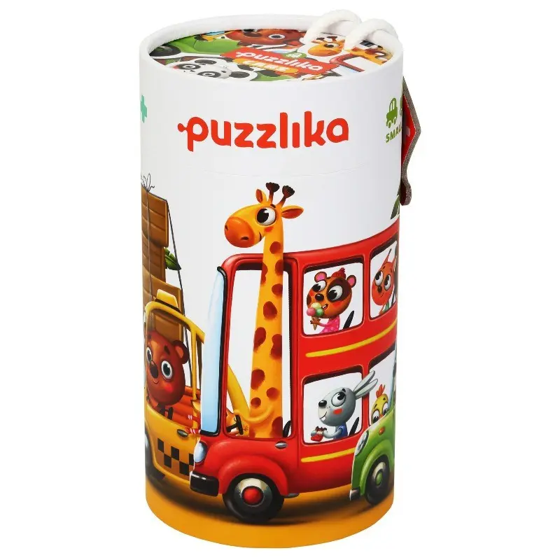Puzzles infantiles 5 en 1 "cars" - cubika 13784