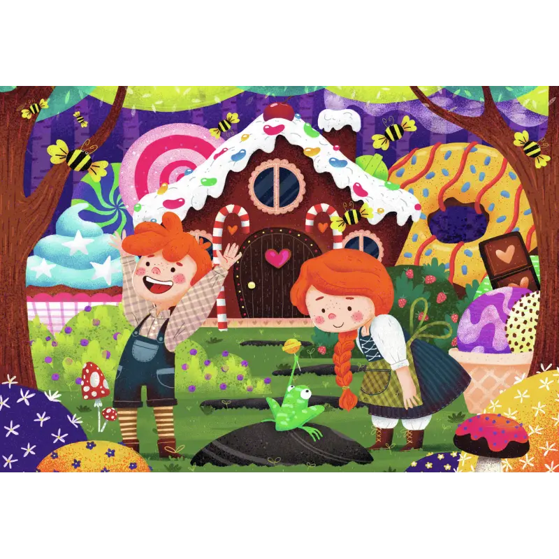 Puzzles Ravensburger - Cuento de Hadas. 2x12 piezas