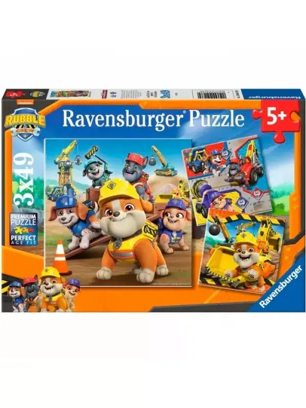 Puzzles Ravensburger - Equipo Rubble. 3x49