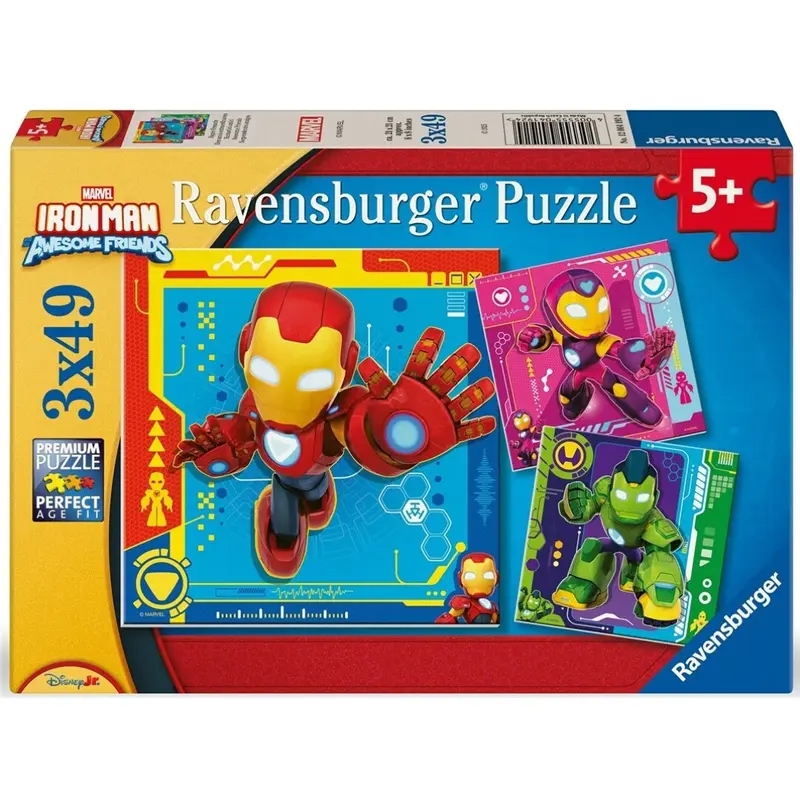 Puzzles Ravensburger - Iron Man. 3x49